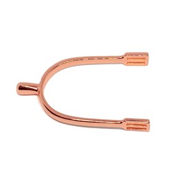 Virginia Saddlery Rose Gold English Spurs Rounded Knob