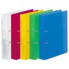 Lihit Lab F5021-1 Ring File, D-Type, A4, Milky White