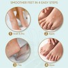 LOVE, LORI Foot Callus Remover - Pedicure Supplies Scrubber Dead