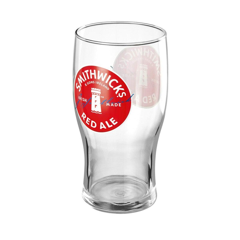 Smithwick's Irish Red Ale Signature Pub Glass Imperial 20oz Pint