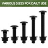 15 Sets 5/16-18 x 1" Carriage Bolt Kit, Round Head