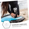 BIUDECO -one Action Camera Base for Water Sports Snowboard Surfboard
