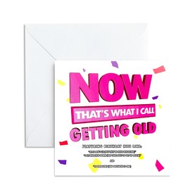 Funny Birthday Cards For Women, Happy Birthday Card For Her, Funny birthday Gifts For Mum,Wife,Girlfriend,Sister, Blank Inside Design With Envelope,13 * 13 cm