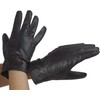 DEBRA WEITZNER Womens Leather Gloves Gift Box Black Warm Driving