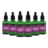 6 Frascos Aceite Acondicionar de Barba y Bigote 300ml