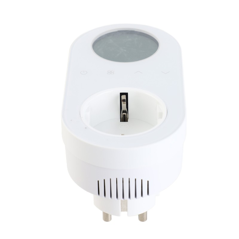 Digital Thermostat Outlet Plug 16A Outlet Socket Temperature Controller 5+1+1