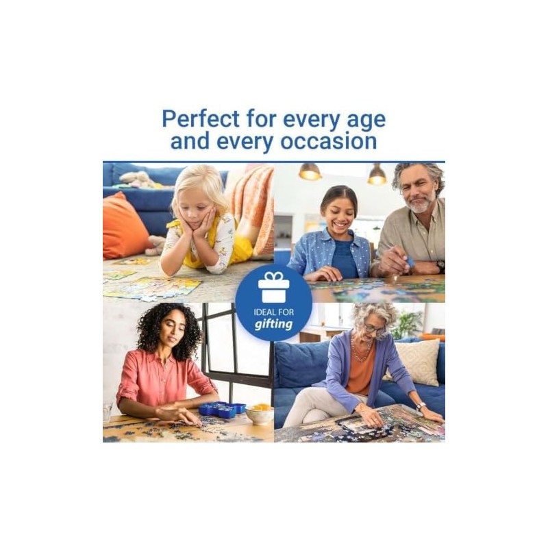 Ravensburger Puzle para Adultos de 1000 Piezas, diseño de Lobos