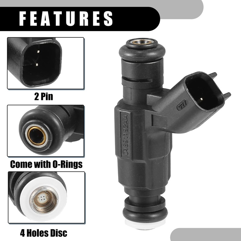 Partuto Fuel Injector - for Mini One Cooper 2000-2008 Metal