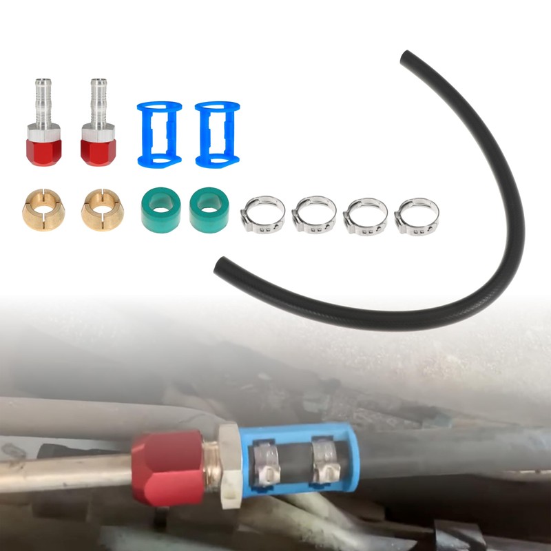 800-671 A/C Line Splice Kit For 3/8 Line With No.6