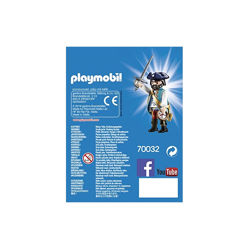 Playmobil 70032 Playmo-Friends Pirate Toy, Nylon/A