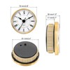 PATIKIL 2.8" 70mm Quartz Clock Insert, Round Quartz Movement Miniature