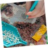 DOITOOL 1020hole Stainless Steel DIY Rhinestone Painting Ruler Anti-Stick Precision