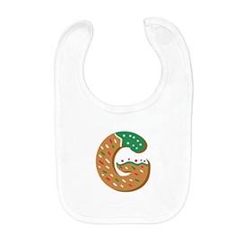 Fabulous Baby Bib Organic Cotton G Gael Gabrielle Letter Alphabet First Name Christmas Child, White