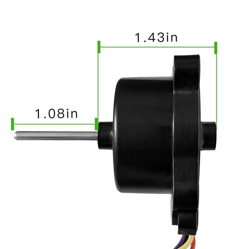 Upgrade EAU65058502 Refrigerator Condenser Fan Motor Compatible with LG Models,