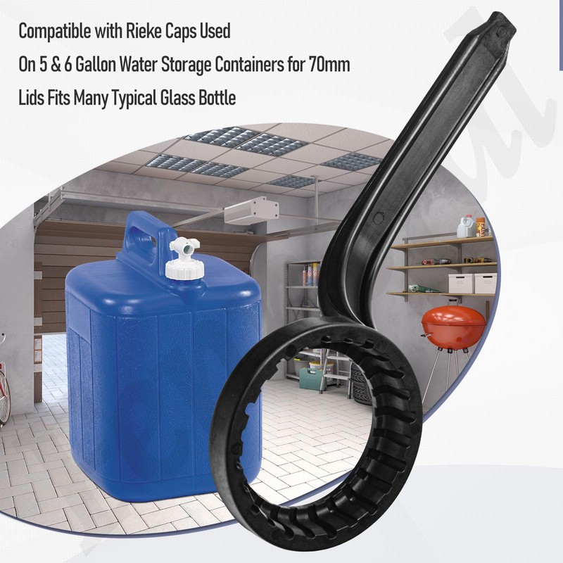 Wrench for 70mm Lids Compatible with Rieke Caps Used On