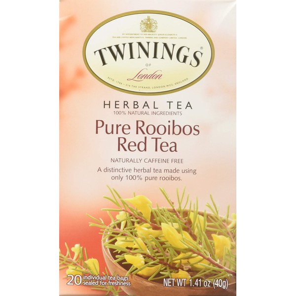 Twinings Tea African Red Roobios 1 Pack ( 20 Teabags)