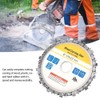 5in 14 Teeth Angle Grinder Disc, Chainsaw Wheel Wood Chain