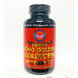 American Wellness King Golden Cordyceps Extract 960mg Dietary Supplement 90 capsules