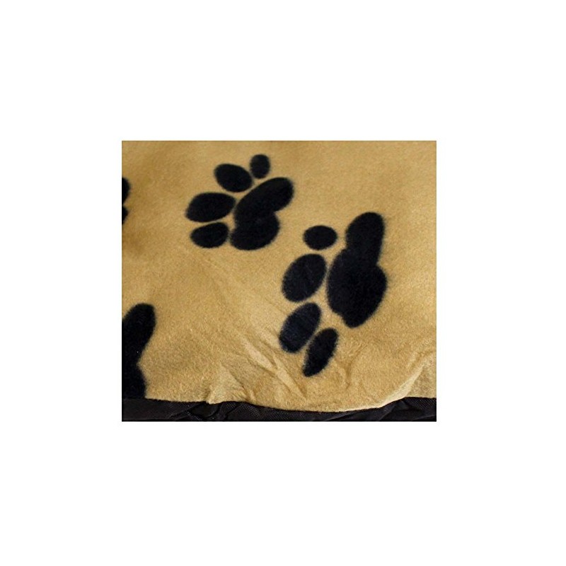 ToolUSA Paw-Printed Soft Dog Bed | 36" x 27" |