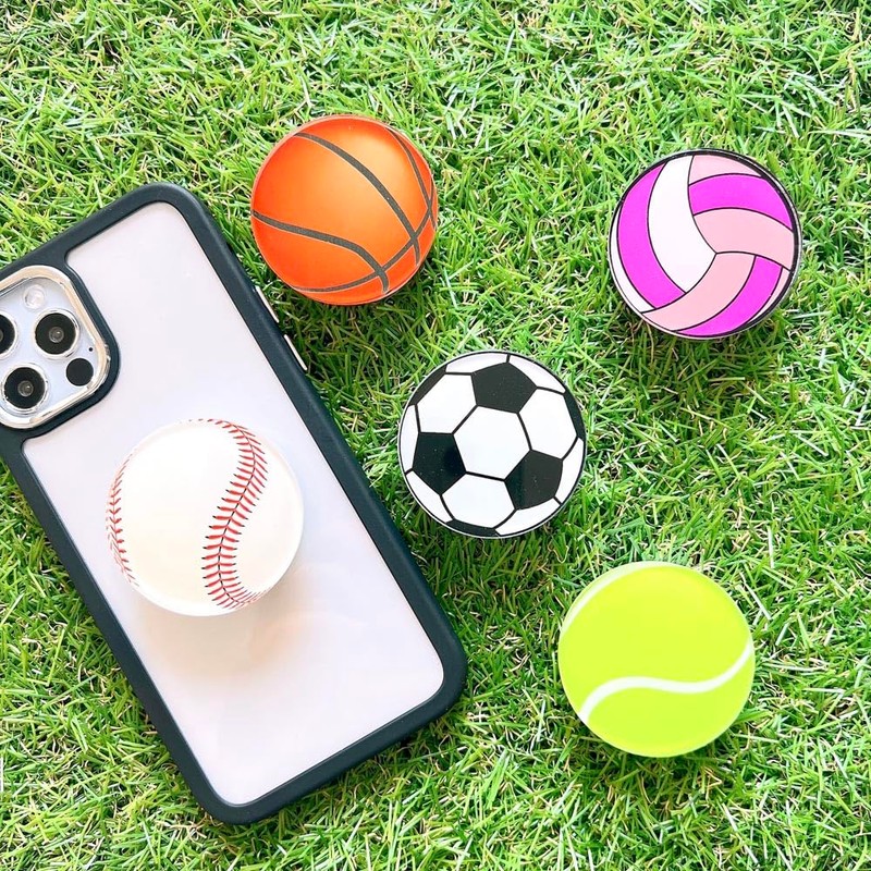 Smartphone Grip, Korean Baseball, Baseball, Baseball, Simple, Cute, Stylish, Smartphone