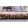 Unique Loom Solid Shag Collection Area Rug (8' x 10'