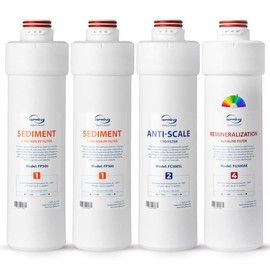 iSpring F4RO5004FAK 1-Year Replacement Filter Pack for RO5004F-AK Tankless Reverse Osmosis System