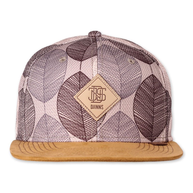 Djinns - Cheetah Linen - Snapback Baseball Cap Hat Cap