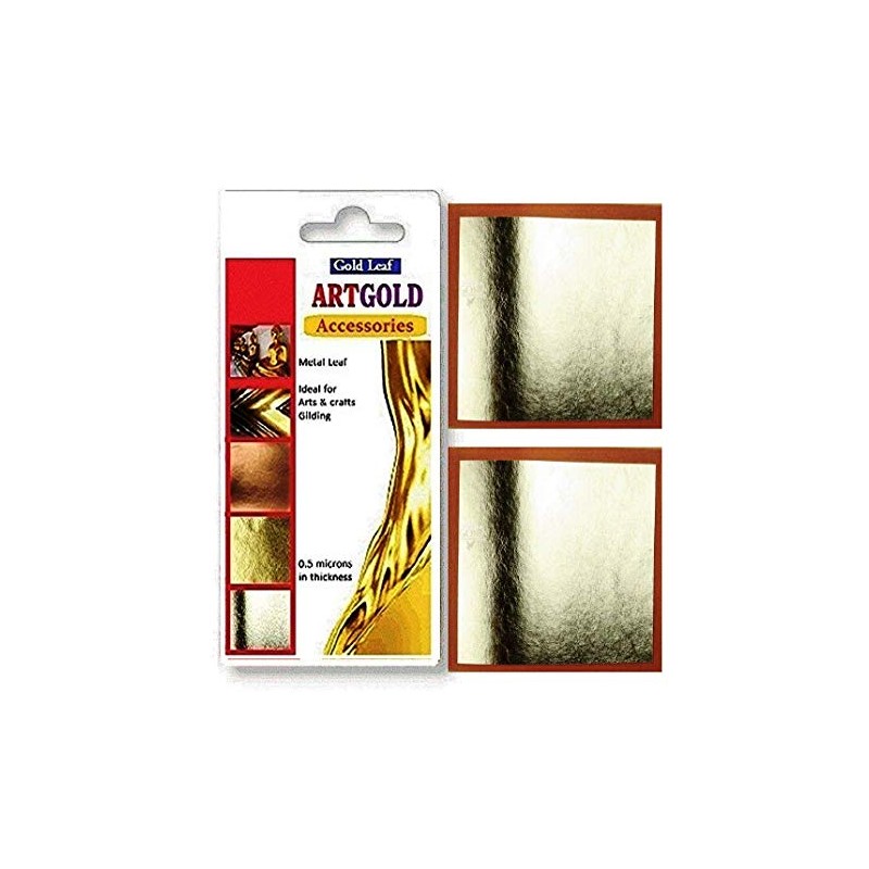 Silver Leaf Sheets - 100 Sheets Quality Silver and Gold