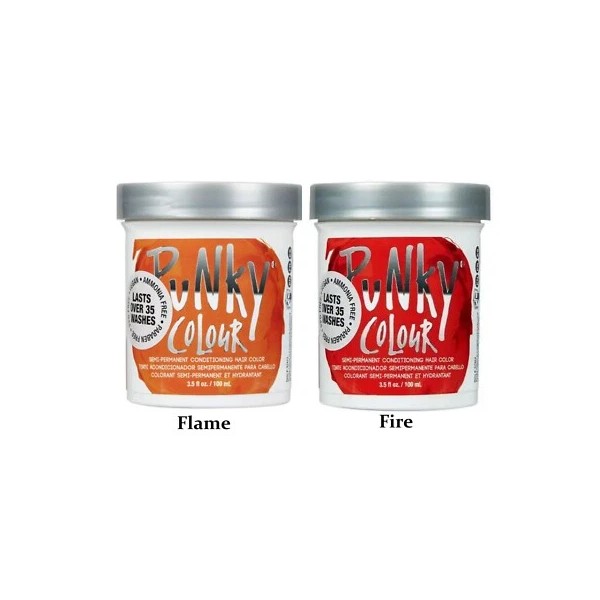 PUNKY COLOUR Semi Permanent Conditioning Flame & Fire Combo 3.5oz
