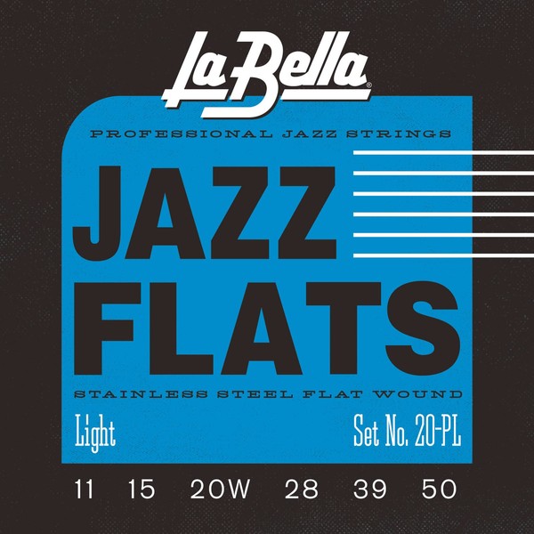 La Bella Jazz Flats Stainless Steel-20PL 011/050