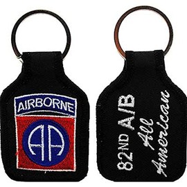 FindingKing U.S. Army 82nd Airborne Keychain 2 3/4"