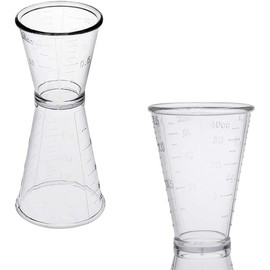 Cocktail Measuring Cups, Measuring Cups for Bar, Cocktail Measuring Cup Set, Ounce Measuring Cups, Cocktail Jigger Cups, Transparent Ounce Dual Spirit Measuring Cup Set, for Bar, Party, Cocktail Drink