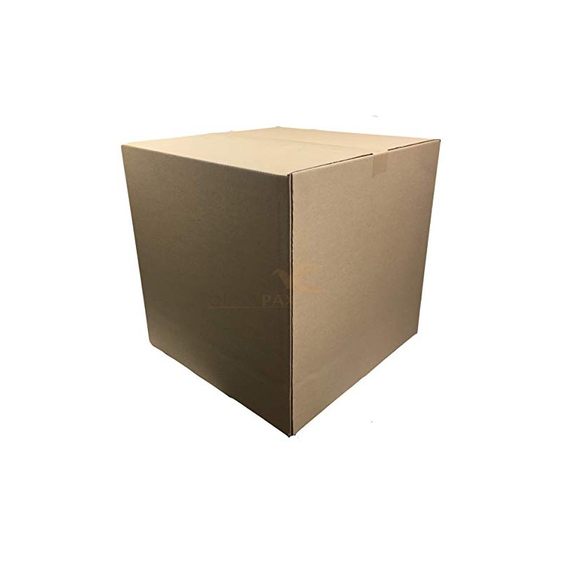 5 Folding Boxes 500 x 500 x 300 mm Corrugated