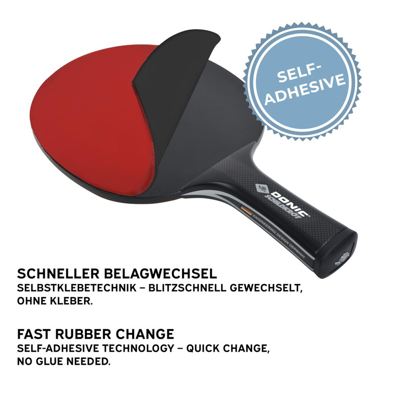 Donic-Schildkröt Replacement Pad QRC Level 7000 for Table Tennis Rackets,