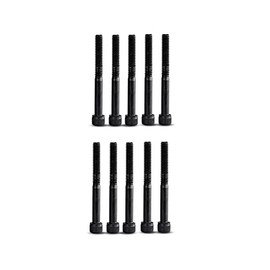 KIARUO 1/4 Plus nut Mandrel, 2.7in Replacement Mandrel 10pcs for Pneumatic Rivet Nut Gun