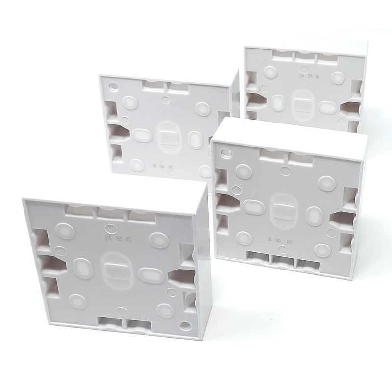 1 Gang Surface Mount Back Box Pattress Box (25mm x