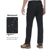 TACVASEN Men's Sonw Pants Waterproof Windproof Thermal Fleece Lined Skiing