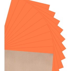 JANDJPACKAGING Heat Transfer Vinyl Bundle, 10 x 12 Inch, Assorted Colours, Iron on for Cricut & Silhouette Cameo with Teflon Film for Heat Press Machine