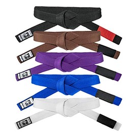 FUJI Premium Pearl Weave BJJ Belt, A1, Black