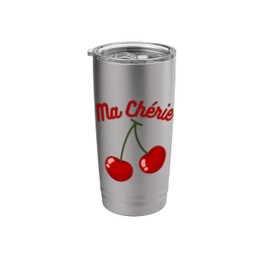 Ma cherie Ma chérie cherry girl aesthetic Stainless Steel Insulated Tumbler