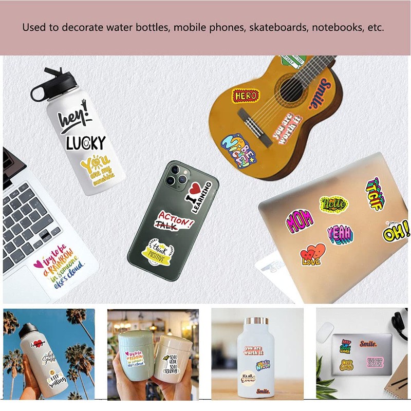 Cat Claw Stickers 61 Pack Laptop Stickers,Vinyl Waterproof Stickers for