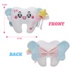 Yulefly Tooth Fairy Pillow Plush Doll for Girls Lost Teeth