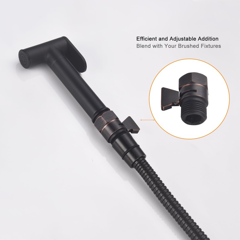 Oil Rubbed Bronze Water Flow Control Valve, Shower Head Flow