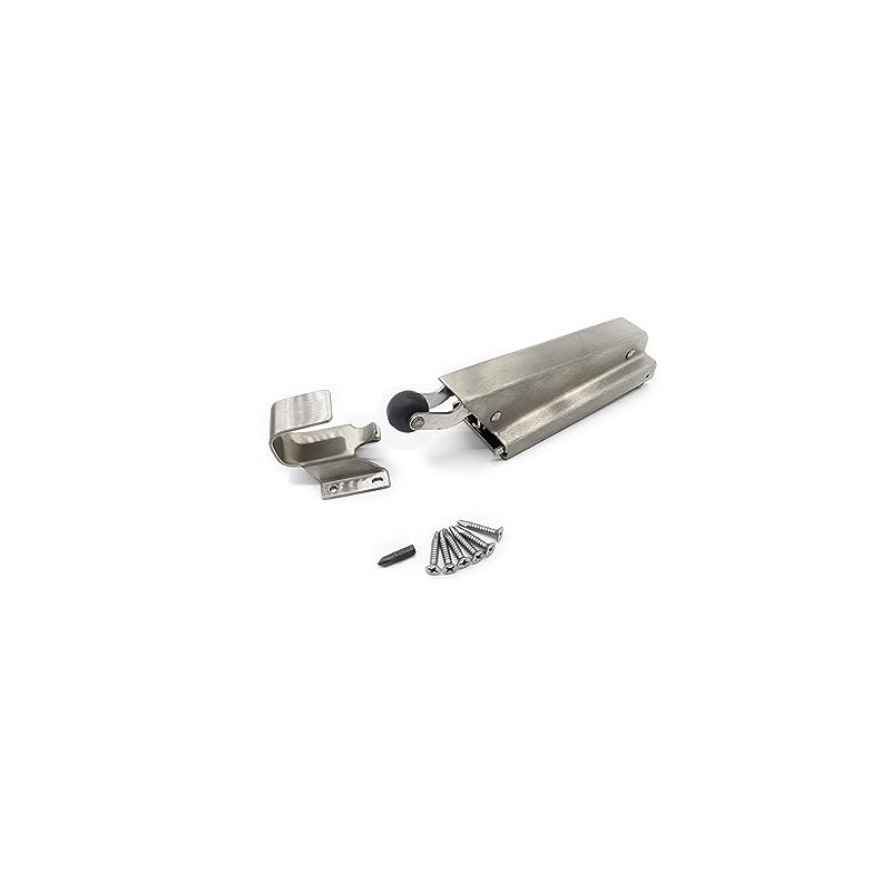 COMPONENT HARDWARE KEIL W94 SATIN STAINLESS STEEL CONCEALED Mount HYDRAULIC