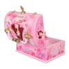 Musical Jewelry Box Large Space Mirror Design Music Jewelry Organizer