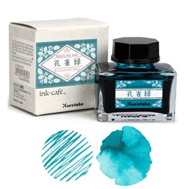Kuretake Ink-café MEIJI NO IRO KUJAKURYOKU Ink Bottle 20g for Fountain Pens