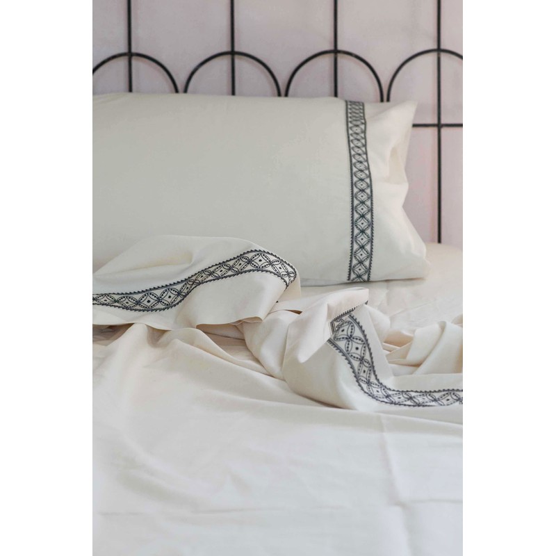 Lazybones Organic Cotton Sheet Set - La Belle, King