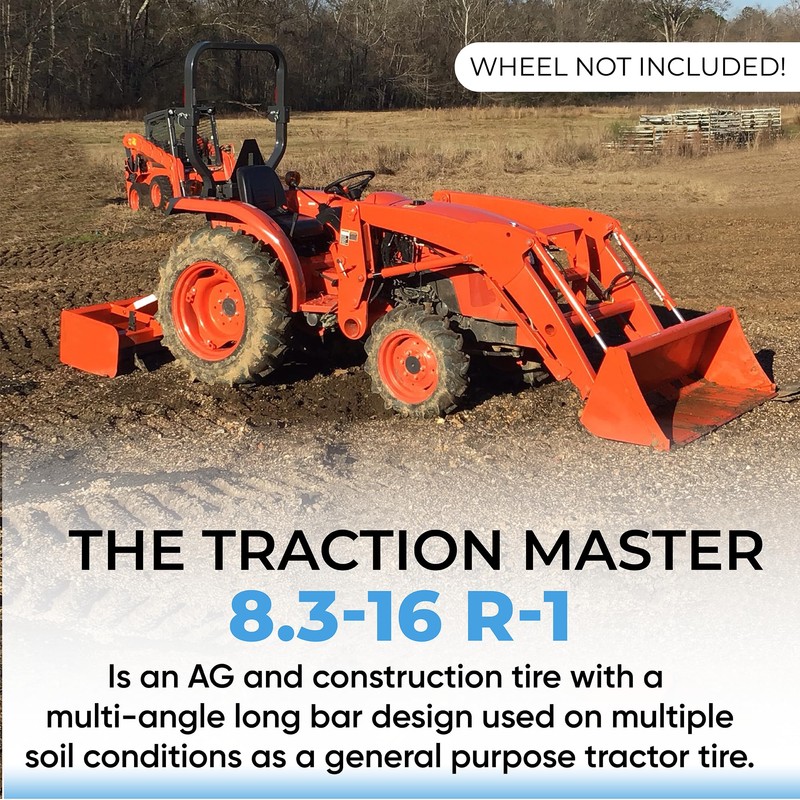 Traction Master 6 Ply R-1 Tire (8.3-16)