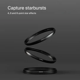 Urth 52 mm Star Lens Filter Kit 4,6,8 Points