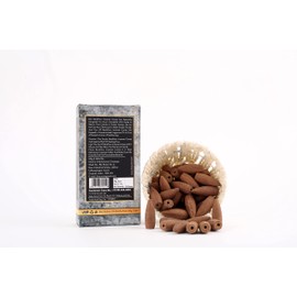 White Sage - Conos de incienso aromáticos, fuente de humo aromático, 50 unidades